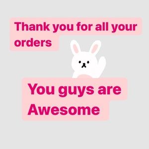 THANK YOU SO MUCH FOR ALL THE SUPPORT